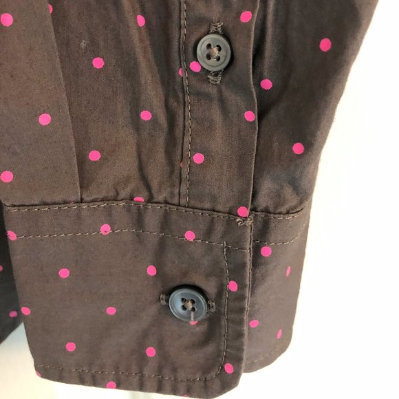 Banana Republic Buttowndown Pin Dot Shirt - Picture 6 of 8